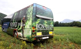 Els autobusos entre Olot i Barcelona promocionaran la Garrotxa