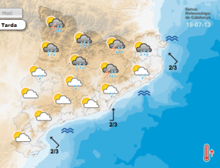 Nova tarda de tempestes