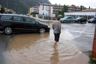 Els bombers van fer una cinquantena de sortides per la pluja