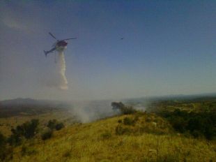 Controlat un incendi a Sant Climent Sescebes