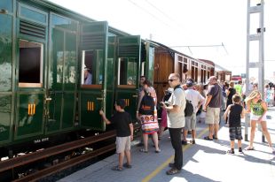 El tren turístic del segle XIX ha registrat una ocupació del 70%