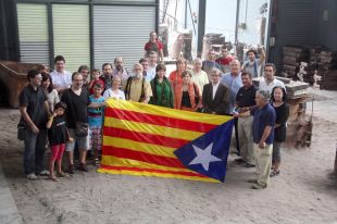Forcadell lamenta l'absència de Mas a la Via Catalana