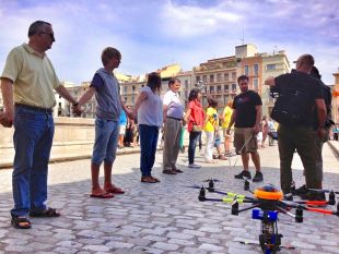 Girona, escenari del nou espot de la Via Catalana