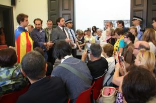 Oriol Junqueras: 'És una Diada històrica'