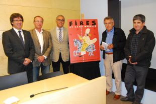 El cartell de les Fires de Girona 2013 s'inspira en el món del còmic