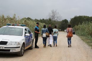 Troben un cadàver amb signes de violència al riu Muga a Castelló d'Empúries