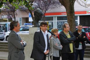 Girona homenatja el president Companys amb la mirada fixa a Europa