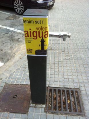 Independents per Salt reclama al Síndic que l'ajuntament reobri les fonts 