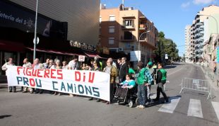 Bàscara se suma a Figueres al demanar la prohibició de camions per l'N-IIa