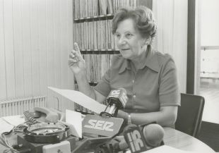 Mor als 98 anys la històrica locutora de ràdio de Girona Francina Boris