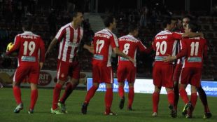 El Girona s'imposa al Mirandés en una treballada victòria