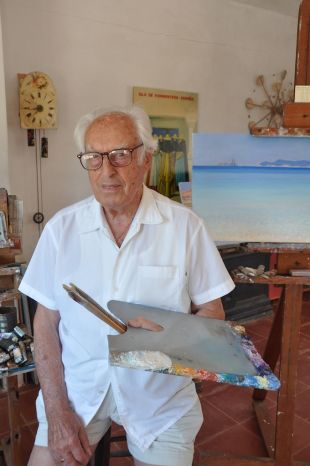 Mor als 92 anys el pintor blanenc Rafael Bataller