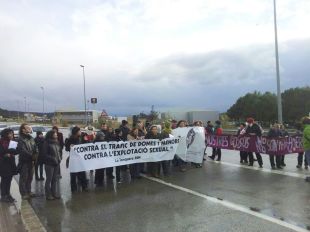 Tallen l'N-II a la Jonquera en un acte contra la prostitució