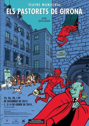 Les Nuevas Generaciones del PP, enfadats pel cartell dels Pastorets de Girona