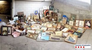 Desmantellat un grup que es dedicava al robatori i receptació d'obres d'art i antiguitats