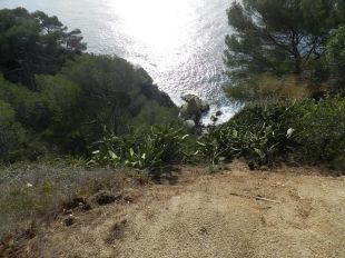 Rescaten una dona d'un penya-segat del camí de ronda de Lloret