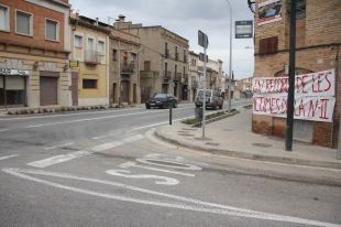 La prohibició de camions a l'N-II redueix el soroll en un 75%