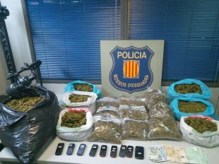 Detinguts set homes per tràfic de drogues al Baix Empordà