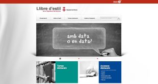 La Diputació crea un web pioner per difondre el bon ús del català a les administracions