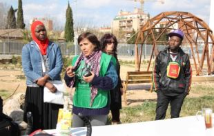 Obliguen la PAH a desmuntar les tendes a l'hort del bloc ocupat de Salt
