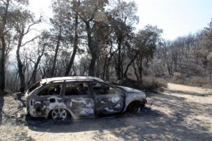 Els Bombers donen per estabilitzat l'incendi del Baix Empordà