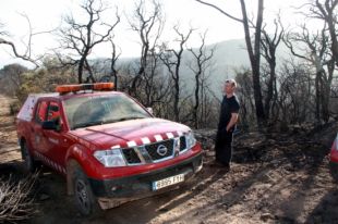 Extingit completament l'incendi forestal del Baix Empordà