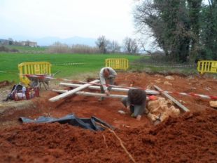 Descobreixen un campament estacional neandertal al Pla de l'Estany