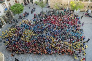 Més de 1.900 infants i joves es concentren a la 'macrotrobada' de l'escoltisme gironí