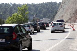 Un 85% dels vehicles ja han deixat l'orígen en l'operació sortida de Setmana Santa