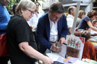 Martí Gironell, Vicenç Pagès i Joan Roca, dels més venuts per Sant Jordi a Girona