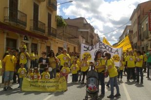 Marea groga al Baix Empordà amb tres marxes simultànies