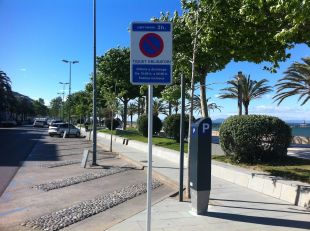 S'inicia el període de preu tarifat a la zona blava de Roses