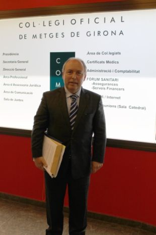L'oftalmòleg Joan Felip, tercer candidat a la presidència del Col·legi de Metges de Girona