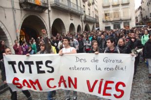 'Si Can Vies va a terra, Girona en peu de guerra'