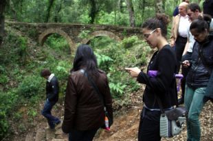 Rutes per les Gavarres a través d'una aplicació per a telèfons intel·ligents