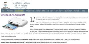 Riudellots de la Selva, primer poble català que farà una consulta amb certificats digitals