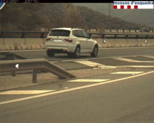 Enxampat triplicant la taxa d'alcoholèmia i a 190 km/h a Montagut