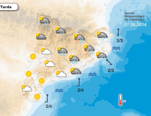 Activada l'alerta per tempestes