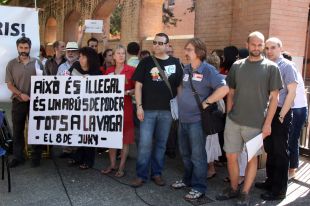 Els sindicats fan una crida als funcionaris gironins perquè es mobilitzin contra l'abaixada de sous 