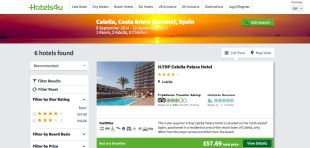 Touroperadors utilitzen imatges de Calella de Palafrugell per promocionar Calella de la Costa