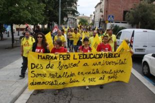Arrenca a Salt la segona marxa per l'educació pública contra la LOMCE