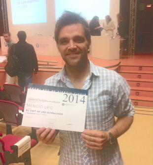 Menció especial pel gironí David Ruiz en el Premi UPC de ciència-ficció