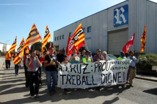 Els treballadors i l'empresa A.J. Ruz de Sils no es posen d'acord