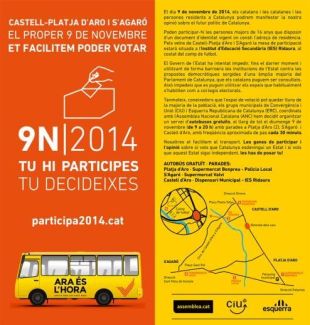 'Correos' es nega a distribuir uns fullets del 9N a Platja d'Aro