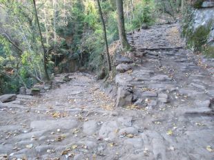 Estrenen la rehabilitació de 3,6 quilòmetres del camí ral que uneix Vic i Olot 