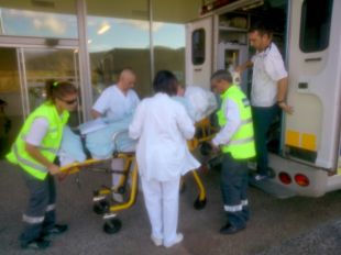 Traslladen els primers pacients de l'antic hospital d'Olot al nou Hospital Comarcal de la Garrotxa