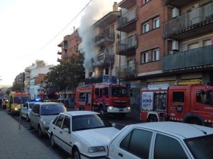 Crema un habitatge a Girona sense causar ferits