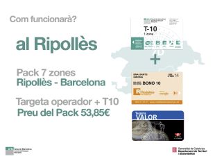 L'ATM crea un nou sistema tarifari integrat que arribarà al Ripollès