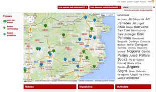 La Generalitat actualitza el mapa de fosses i repressió a Catalunya 