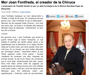 Mor el creador de les botes Chiruca